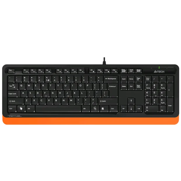Клавиатура A4Tech Fstyler FK10 (черный/оранжевый)